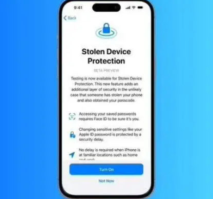 乌烈镇苹果授权维修店分享被盗设备保护功能开启方法 