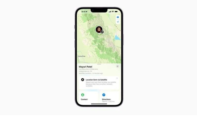 乌烈镇苹果14维修分享iPhone14系列中 FindMy功能通过卫星分享位置方法教程 